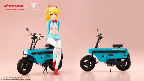 MEGAMI DEVICE BUSTER DOLL KNIGHT ALICE WITH HONDA AB12 MOTOCOMPO