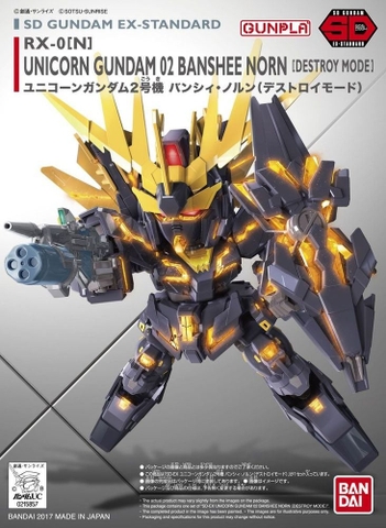 SD UNICORN GUNDAM 02 BANSHEE NORN