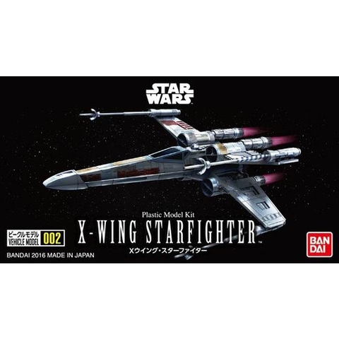 VEHICLE MODEL 002 X-WING STARFIGHTER