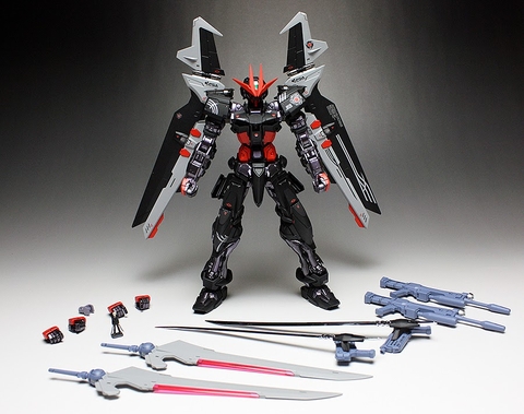 MG 1/100 GUNDAM ASTRAY NOIR DANTE GORDIGIANI'S USE MOBILE SUIT MBF-POX