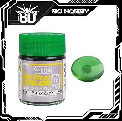 GX-104 Clear Green Gloss