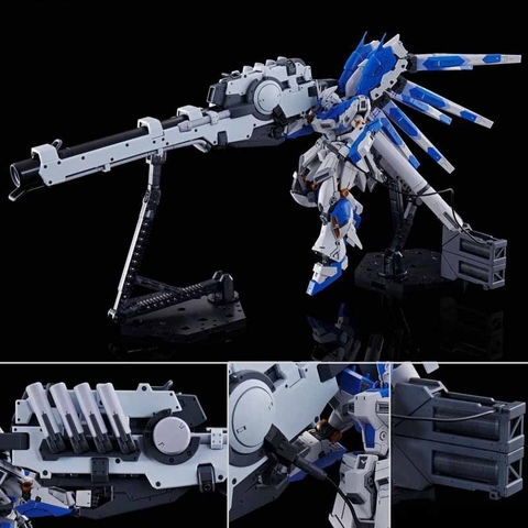 RG 1/144 HYPER MEGA BAZOOKA LAUNCHER FOR HI-NU (HI-V) Gundam