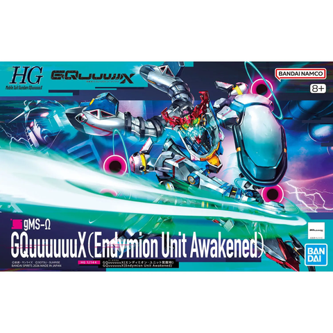 COMBO HG 1/144  GQuuuuuuX（Endymion Unit Awakened）+ GFreD + RED GUNDAM