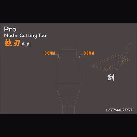 Lưỡi Chisel LEGIMASTER Dammo Chisel 0.8/0.6