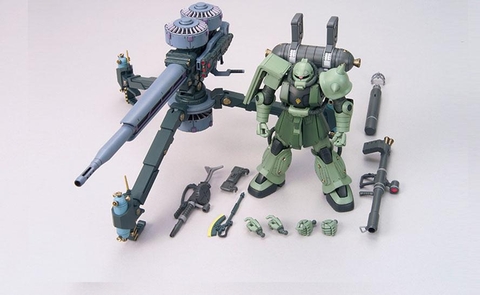 HG 1/144 MS-06 ZAKU II + BIG GUN SET GUNDAM THUNDERBOLT Ver.