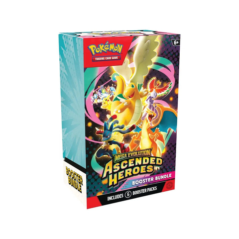 POKEMON TCG - Mega Evolution Ascended Heroes - Booster Bundle 6 Pack