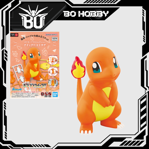 POKEMON PLAMO COLLECTION QUICK!! 11 CHAMANDER