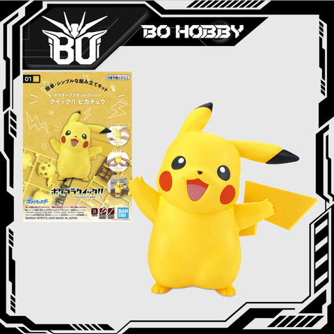 POKEMON PLAMO COLLECTION QUICK!! 01 PIKACHU