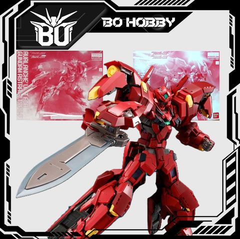 COMBO MG 1/100 GNY-001F GUNDAM ASTRAEA TYPE-F [FULL WEAPON SET] + AVALANCHE UNIT FOR GUNDAM ASTRAEA TYPE-F