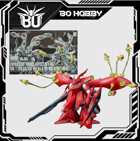 MG 1/100 EXPANSION FUNNEL EFFECT SET FOR MG 1/100 SAZABI VER.KA & RE/100 NIGHTINGALE