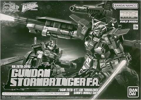 MG 1/100 RX-78TB-3[FA] GUNDAM STORMBRINGER F.A / GN TURBULENCE