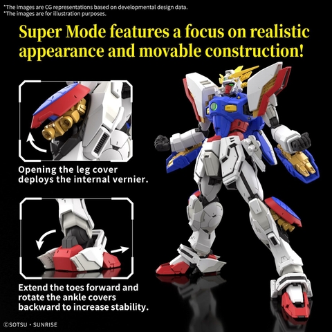 RG 1/144 SHINING GUNDAM