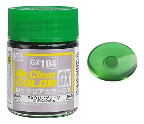 GX-104 Clear Green Gloss