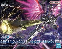 HG 1/144 DESTINY GUNDAM Spec II & ZEUS SILHOUETTE