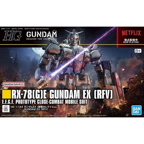 HG 1/144 RX-78(G)E GUNDAM EX {RFV}