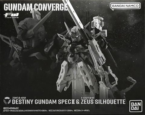 FW GUNDAM CONVERGE DESTINY GUNDAM SPEC II & ZEUS SILHOUETTE