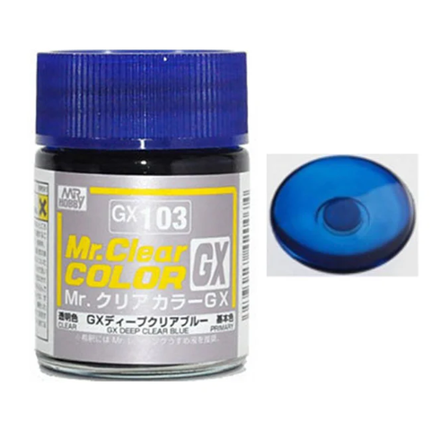 GX-103 Deep Clear Blue Gloss