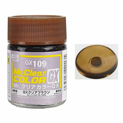 GX-109 Clear Brown Gloss