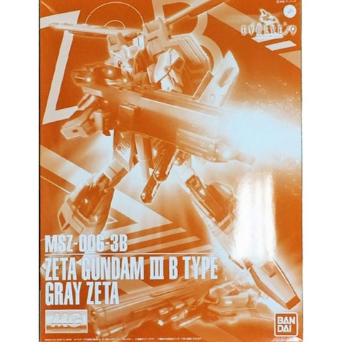 MG 1/100 MSZ-006-3B ZETA GUNDAM III B TYPE GRAY ZETA