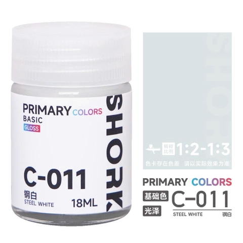 C-011 STEEL WHITE