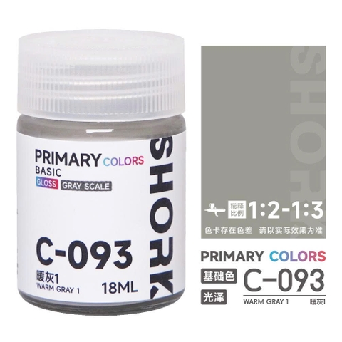 C-093 WARM GRAY 1