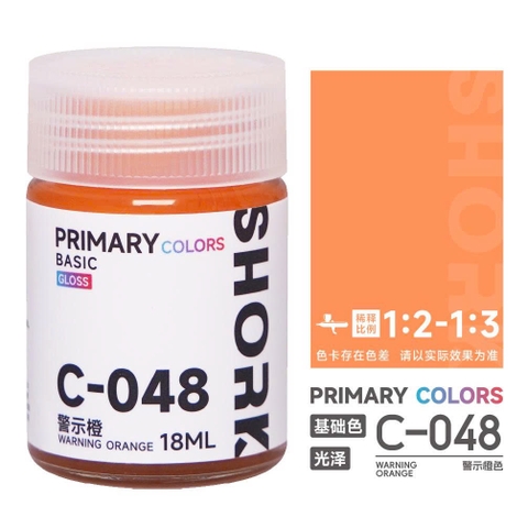 C-048 WARNING ORANGE