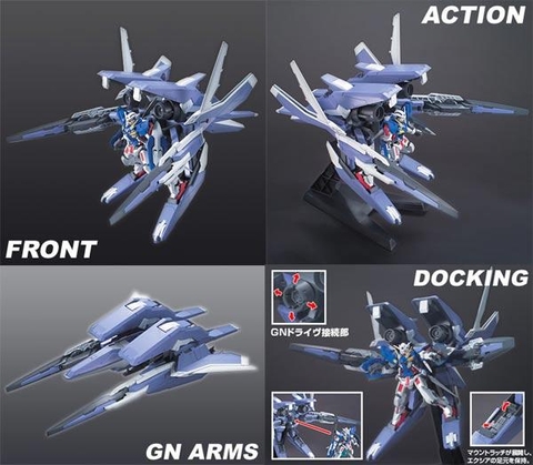 HG 1/144 GN ARMS TYPE-E + GUNDAM EXIA ( TRANSAM MODE)