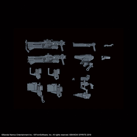 30MM OPTION PARTS SET ARMORED CORE Ⅵ FIRES OF RUBICON WEAPON SET 03