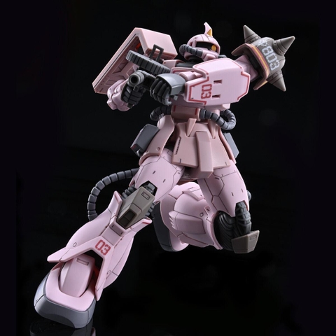 HG 1/144 MS-06D ZAKU DESERT TYPE PINK PANTHER FORCES