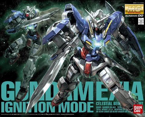 MG 1/100 GUNDAM EXIA IGNITION MODE CELESTIAL BEING MOBILE SUIT GN-001