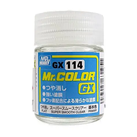 GX-114 Super Flat Clear (Phủ mờ siêu mịn)