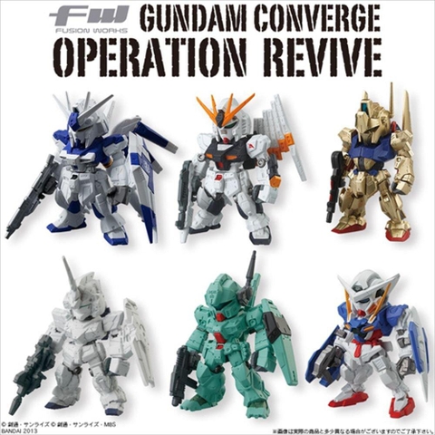 FW GUNDAM CONVERGE OPERATION REVIVE 6 IN 1