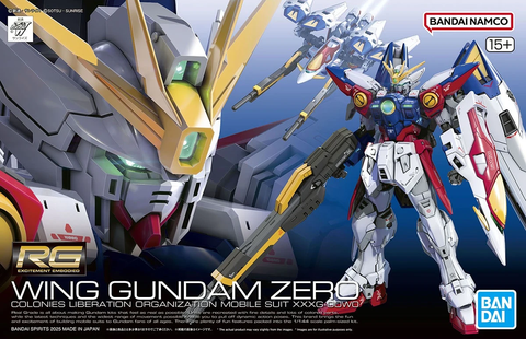 RG 1/144 WING GUNDAM ZERO COLONIES LIBERATION ORGANIZATION MOBILE SUIT XXXG-OOWO