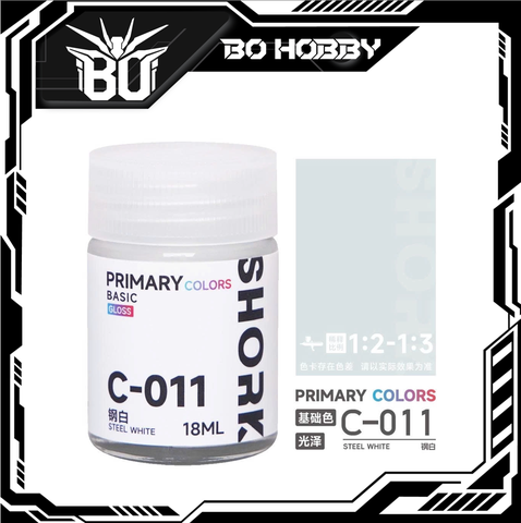 C-011 STEEL WHITE