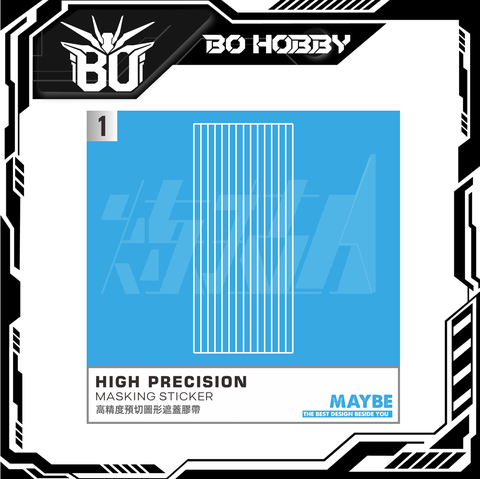 LEGIMASTER PRE-CUT MASKING TAPE - 01
