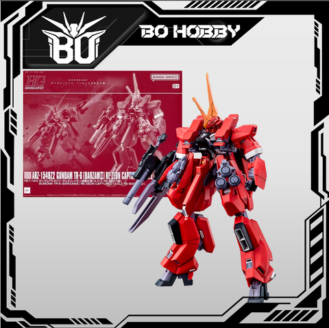 HG 1/144 ARZ-154BZ2 GUNDAM TR-6 [BARZAM II] RE-ZEON CAPTURED [A.O.Z RE-BOOT VER.]