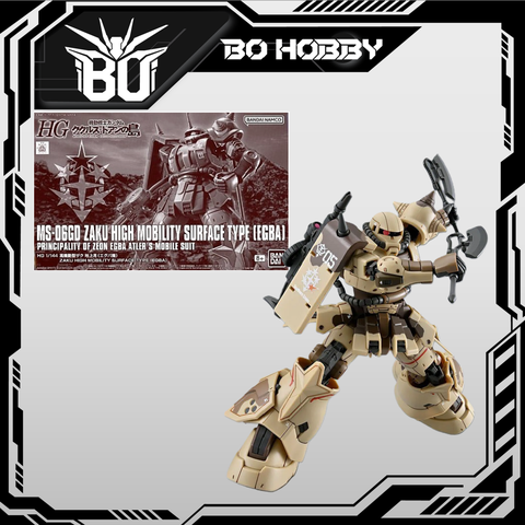 HG 1/144 MS-06GD ZAKU HIGH MOBILITY SURFACE TYPE [EGBA]