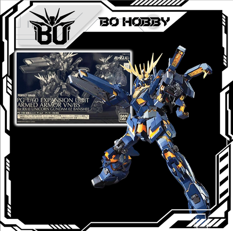 PG 1/60 EXPANSION UNIT ARMED ARMOR VN/BS ( FOR RX-0 UNICORN GUNDAM 02 BANSHEE)
