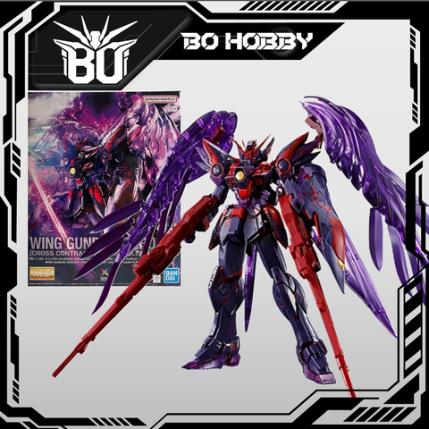 MG 1/100 WING GUNDAM ZERO EW [CROSS CONTRAST COLORS/ CLEAR PURPLE]