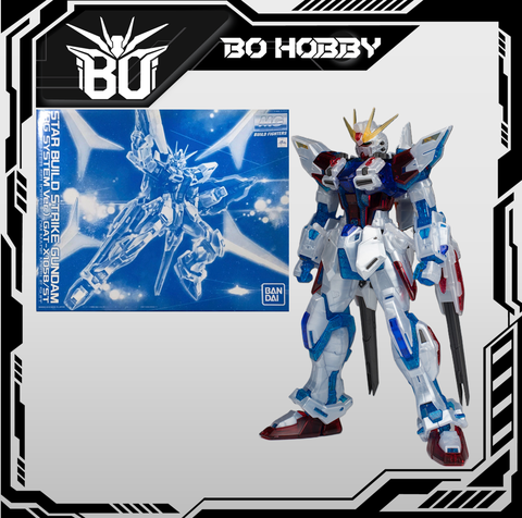 MG 1/100 STAR BUILD STRIKE GUNDAM (RG SYSTEM VER.) GAT-X105B/ST BUILD FIGHTER SEI IORI CUSTOM MADE MOBILE SUIT