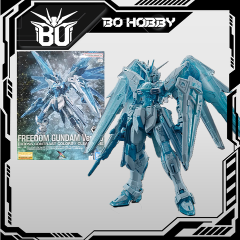 MG 1/100 FREEDOM GUNDAM Ver. 2.0 [CROSS CONTRAST COLOR / CLEAR BLUE]