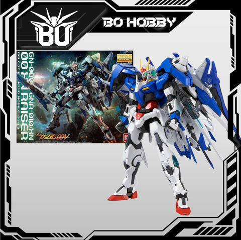 MG 1/100 GN-0000 + GNR-010/XN 00 XN RAISER CELESTIAL BEING MOBILE SUIT