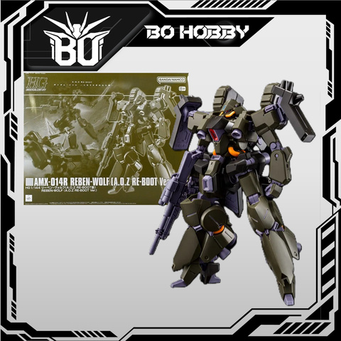 HG 1/144 AMX-014R REBEN-WOLF [A.O.Z RE-BOOT Ver.]