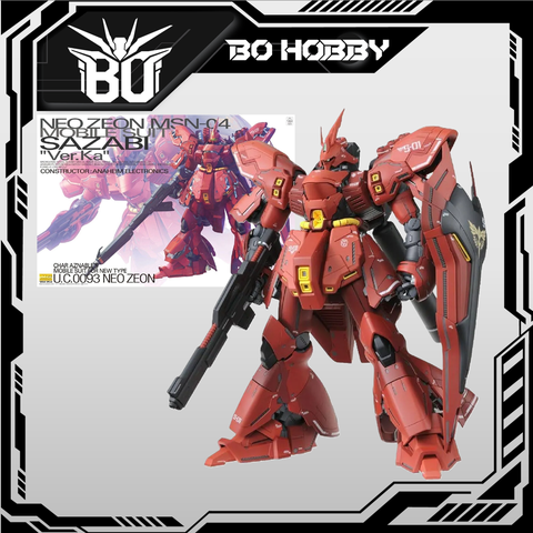 MG 1/100 NEO ZEON MSN-04 MOBILE SUIT SAZABI 