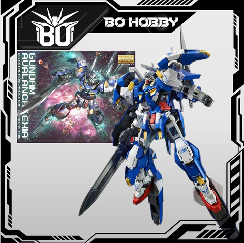 MG 1/100 GUNDAM AVALANCHE EXIA CELESTIAL BEING MOBILE SUIT GN-001/HS-A01D