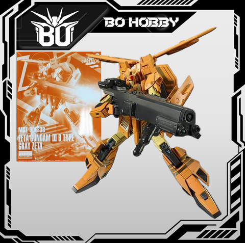 MG 1/100 MSZ-006-3B ZETA GUNDAM III B TYPE GRAY ZETA