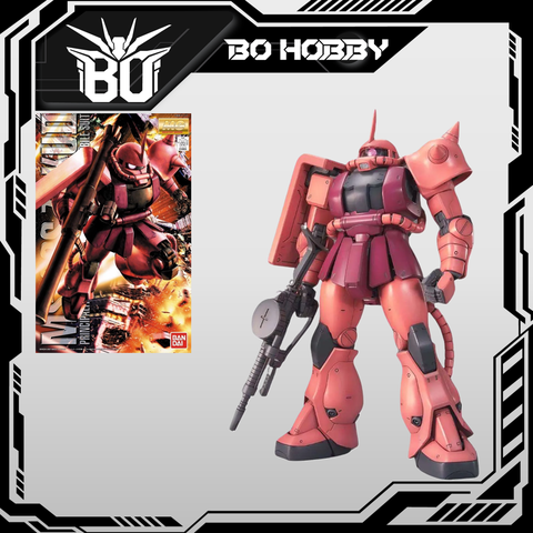 MG 1/100 MS-06S CHAR'S ZAKU ver. 2.0