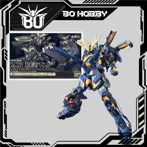PG 1/60 EXPANSION UNIT ARMED ARMOR VN/BS ( FOR RX-0 UNICORN GUNDAM 02 BANSHEE)