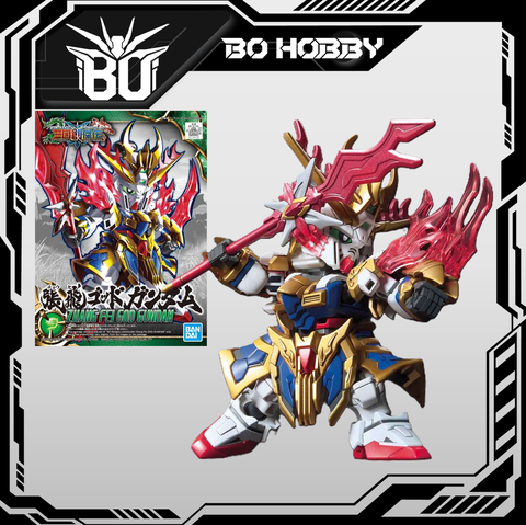 SD SANGOKU SOKETSUDEN Yan Huang Zhang Fei GOD GUNDAM