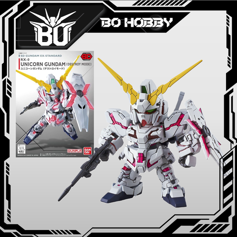 SD GUNDAM EX-STANDARD UNICORN GUNDAM (DESTROY MODE)
